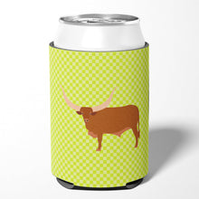 Load image into Gallery viewer, Ankole-Watusu Cow Green Can or Bottle Hugger BB7649CC