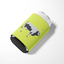 Load image into Gallery viewer, Hungarian Grey Steppe Cow Green Can or Bottle Hugger BB7650CC