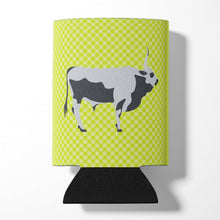Load image into Gallery viewer, Hungarian Grey Steppe Cow Green Can or Bottle Hugger BB7650CC