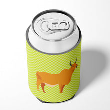 Load image into Gallery viewer, Zebu Indicine Cow Green Can or Bottle Hugger BB7651CC