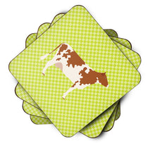 Load image into Gallery viewer, Ayrshire Cow Green Foam Coaster  BB7653FC