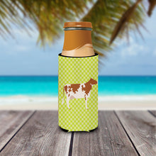 Load image into Gallery viewer, Ayrshire Cow Green   Hugger for slim cans