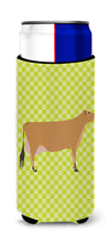 Load image into Gallery viewer, Jersey Cow Green   Hugger for slim cans