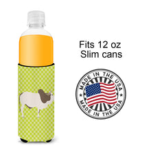 Load image into Gallery viewer, Malvi Cow Green   Hugger for slim cans