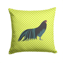 Load image into Gallery viewer, Sumatra Chicken Green Throw Pillow - 14x14 Decorative Pillow – Art for Your Home &amp; Patio BB7659PW1414