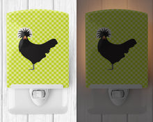 Load image into Gallery viewer, Polish Poland Chicken Green Ceramic Night Light BB7660CNL