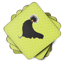 Load image into Gallery viewer, Polish Poland Chicken Green Foam Coaster  BB7660FC