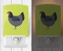 Load image into Gallery viewer, Jersey Giant Chicken Green Ceramic Night Light BB7661CNL