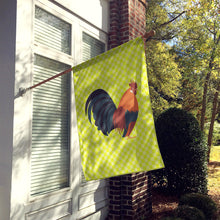 Load image into Gallery viewer, Dutch Bantam Chicken Green Flag Canvas House Size BB7662CHF