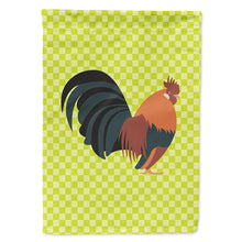 Load image into Gallery viewer, Dutch Bantam Chicken Green Flag Canvas House Size BB7662CHF