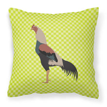 Load image into Gallery viewer, Kulang Chicken Green Fabric Decorative Pillow BB7664PW1818