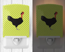 Load image into Gallery viewer, Naked Neck Chicken Green Ceramic Night Light BB7665CNL