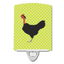 Load image into Gallery viewer, Naked Neck Chicken Green Ceramic Night Light BB7665CNL