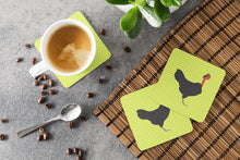 Load image into Gallery viewer, Naked Neck Chicken Green Foam Coaster  BB7665FC