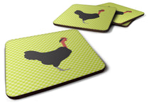 Load image into Gallery viewer, Naked Neck Chicken Green Foam Coaster  BB7665FC