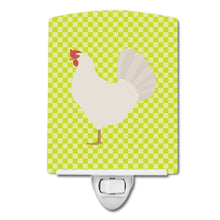Load image into Gallery viewer, Leghorn Chicken Green Ceramic Night Light BB7666CNL