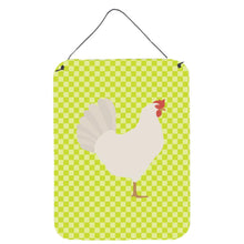 Load image into Gallery viewer, Leghorn Chicken Green Wall or Door Hanging Prints BB7666DS1216