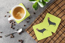 Load image into Gallery viewer, Minorca Ctalalan Chicken Green Foam Coaster  BB7667FC
