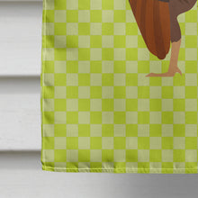 Load image into Gallery viewer, Malaysian Serama Chicken Green Flag Canvas House Size BB7668CHF