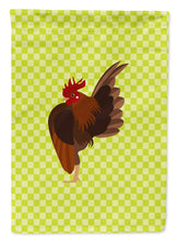 Load image into Gallery viewer, Malaysian Serama Chicken Green Garden Flag - Outdoor Decorative Yard Flag