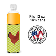 Load image into Gallery viewer, New Hampshire Red Chicken Green   Hugger for slim cans