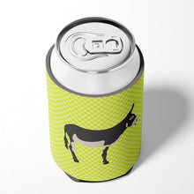 Load image into Gallery viewer, American Mammoth Jack Donkey Green Can or Bottle Hugger BB7670CC