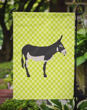 Load image into Gallery viewer, American Mammoth Jack Donkey Green Garden Flag - Outdoor Decorative Yard Flag