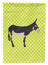 Load image into Gallery viewer, American Mammoth Jack Donkey Green Garden Flag - Outdoor Decorative Yard Flag