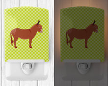 Load image into Gallery viewer, Irish Donkey Green Ceramic Night Light BB7674CNL