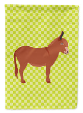 Load image into Gallery viewer, Irish Donkey Green Garden Flag - Outdoor Decorative Yard Flag