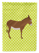Load image into Gallery viewer, Cotentin Donkey Green Garden Flag - Outdoor Decorative Yard Flag