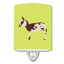 Load image into Gallery viewer, American Spotted Donkey Green Ceramic Night Light BB7677CNL