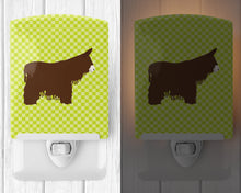 Load image into Gallery viewer, Poitou Poiteuin Donkey Green Ceramic Night Light BB7678CNL