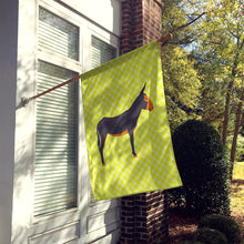 Load image into Gallery viewer, Catalan Donkey Green Flag Canvas House Size BB7681CHF