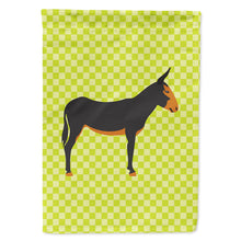 Load image into Gallery viewer, Catalan Donkey Green Flag Canvas House Size BB7681CHF