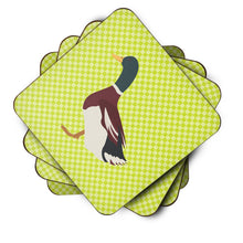 Load image into Gallery viewer, Rouen Duck Green Foam Coaster  BB7682FC