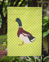 Load image into Gallery viewer, Rouen Duck Green Garden Flag - Outdoor Decorative Yard Flag