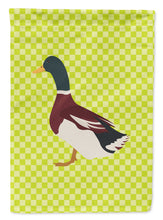 Load image into Gallery viewer, Rouen Duck Green Garden Flag - Outdoor Decorative Yard Flag