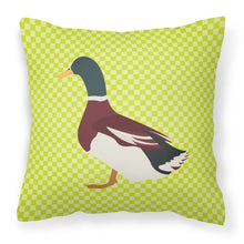 Load image into Gallery viewer, Rouen Duck Green Fabric Decorative Pillow BB7682PW1818