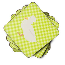 Load image into Gallery viewer, Crested Duck Green Foam Coaster  BB7683FC