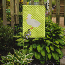 Load image into Gallery viewer, Crested Duck Green Garden Flag - Outdoor Decorative Yard Flag
