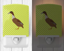 Load image into Gallery viewer, Dutch Hook Bill Duck Green Ceramic Night Light BB7687CNL