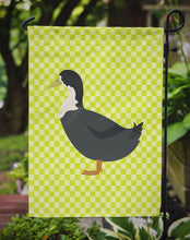 Load image into Gallery viewer, Blue Swedish Duck Green Garden Flag - Outdoor Decorative Yard Flag