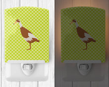 Load image into Gallery viewer, Indian Runner Duck Green Ceramic Night Light BB7691CNL