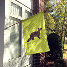 Load image into Gallery viewer, Sable Marten Green Flag Canvas House Size BB7695CHF