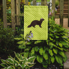 Load image into Gallery viewer, Sable Marten Green Garden Flag - Outdoor Decorative Yard Flag