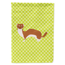 Load image into Gallery viewer, Weasel Green Flag Canvas House Size BB7696CHF