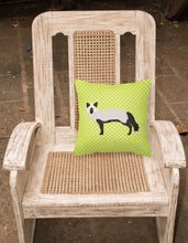 Load image into Gallery viewer, Silver Fox Green Fabric Decorative Pillow BB7697PW1818