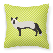 Load image into Gallery viewer, Silver Fox Green Fabric Decorative Pillow BB7697PW1818