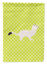 Load image into Gallery viewer, Stoat Short-tailed Weasel Green Garden Flag - Outdoor Decorative Yard Flag